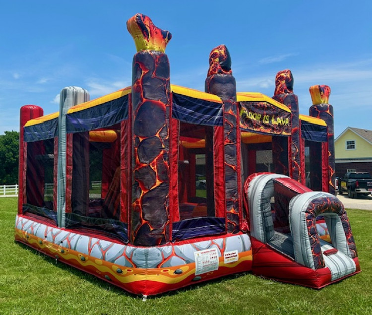 Floor is Lava GIANT Bounce House